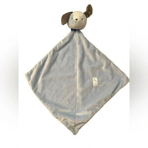 Precious Firsts Carter's Puppy Dog Security Blanket Blue Lovey Baby Ratt…